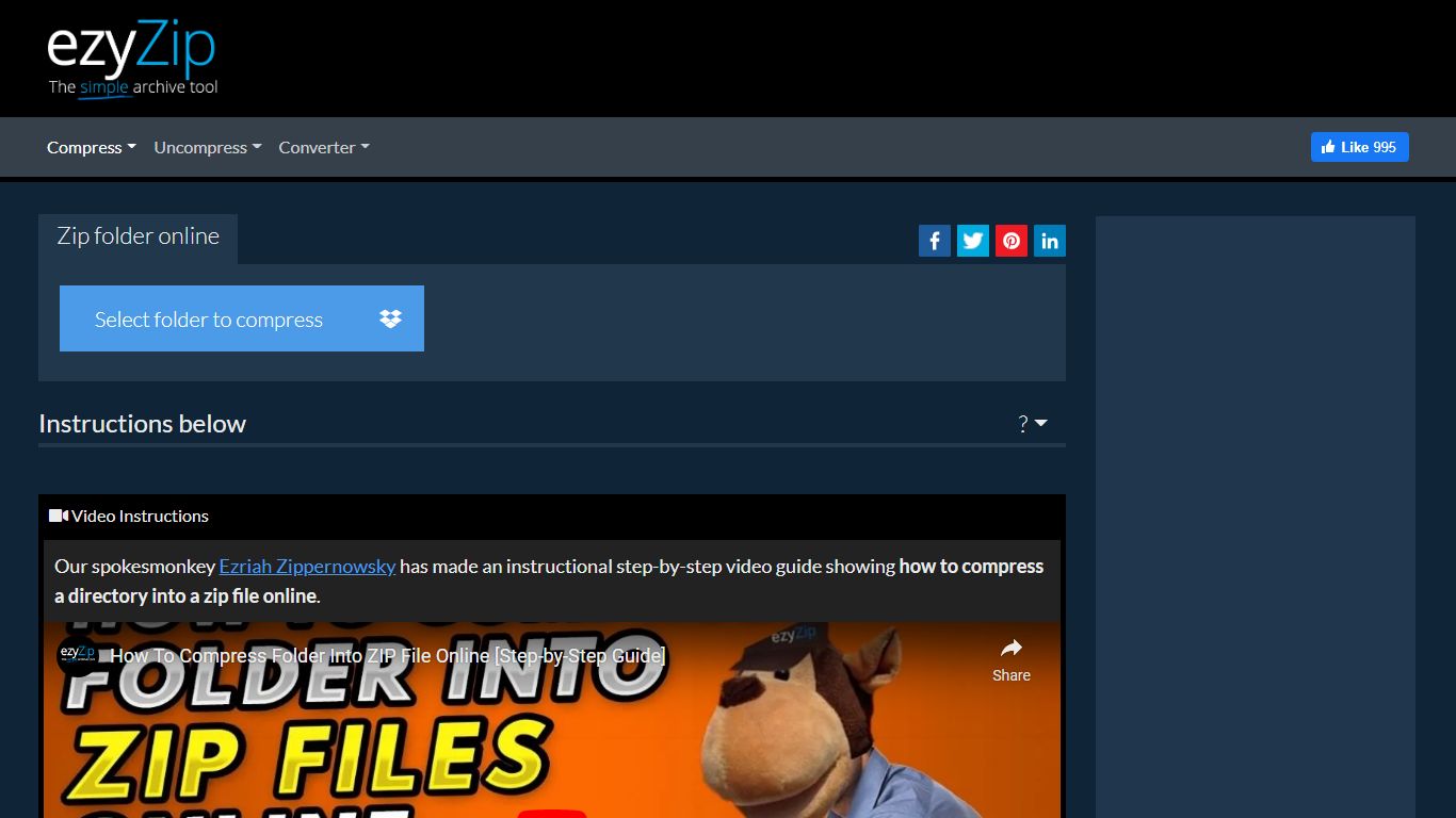 Compress Folder Online (Fast!) - Create Zip Files Online (Fast!)